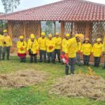 Azogues fortalece la prevención de incendios forestales con brigada comunitaria BRICOM